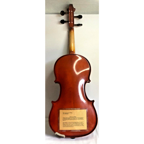 Artist Bill Kinsey "Air On A String" Violin Mixed Media Art Collage Virginia - Picture 4 of 9